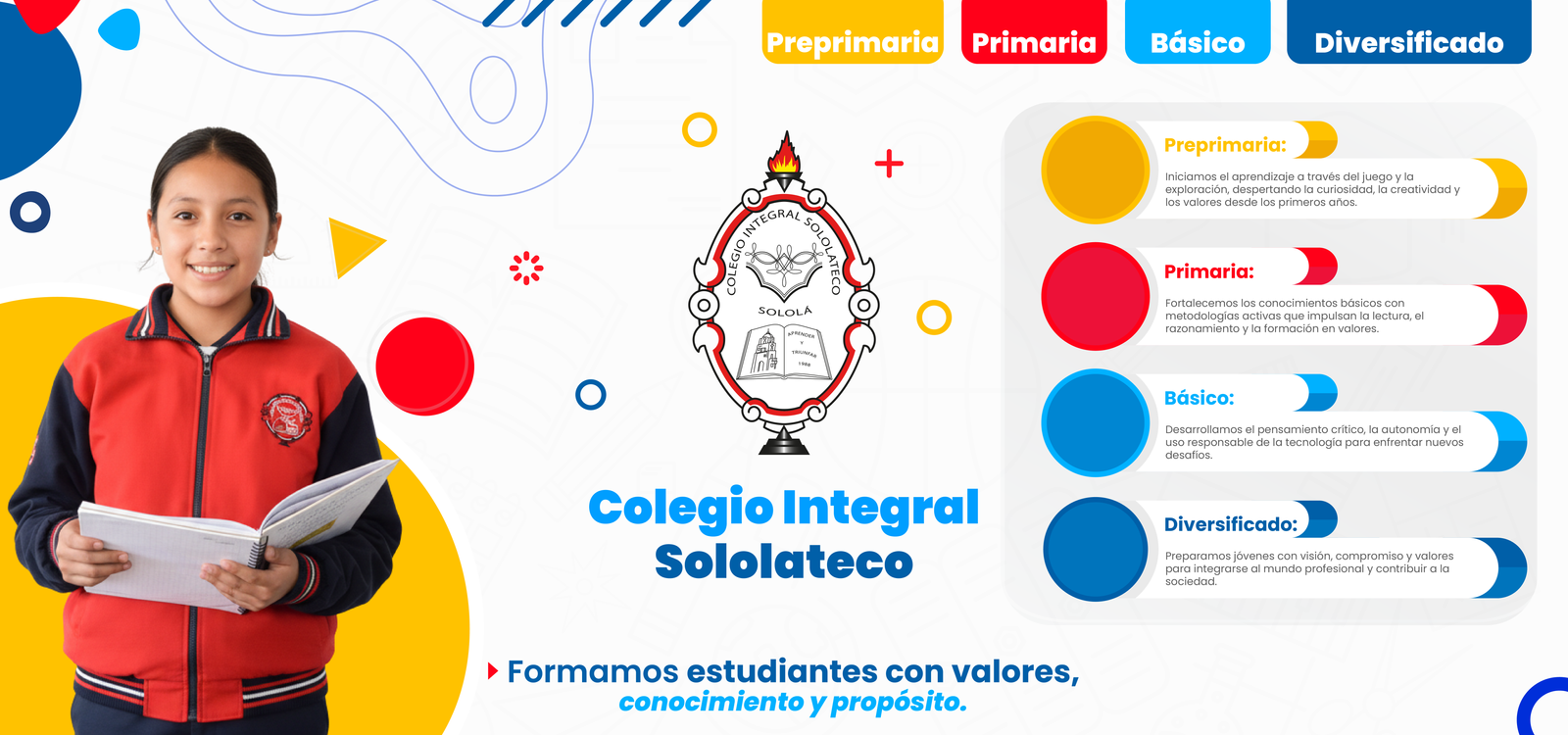 Estudiantes del Colegio "Integral Sololateco" 1